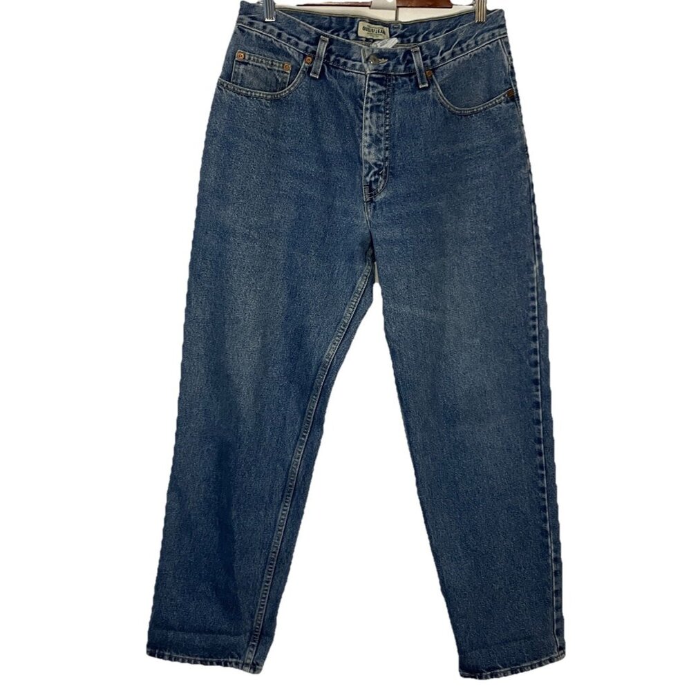 Guess High-Rise Women's Jeans - Dark Blue Wash